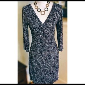EXPRESS Wrap Dress with Zipper